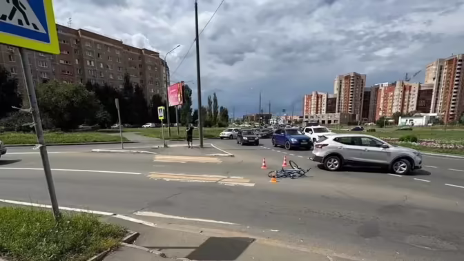 В Оренбурге подросток попал в больницу после наезда автомобиля