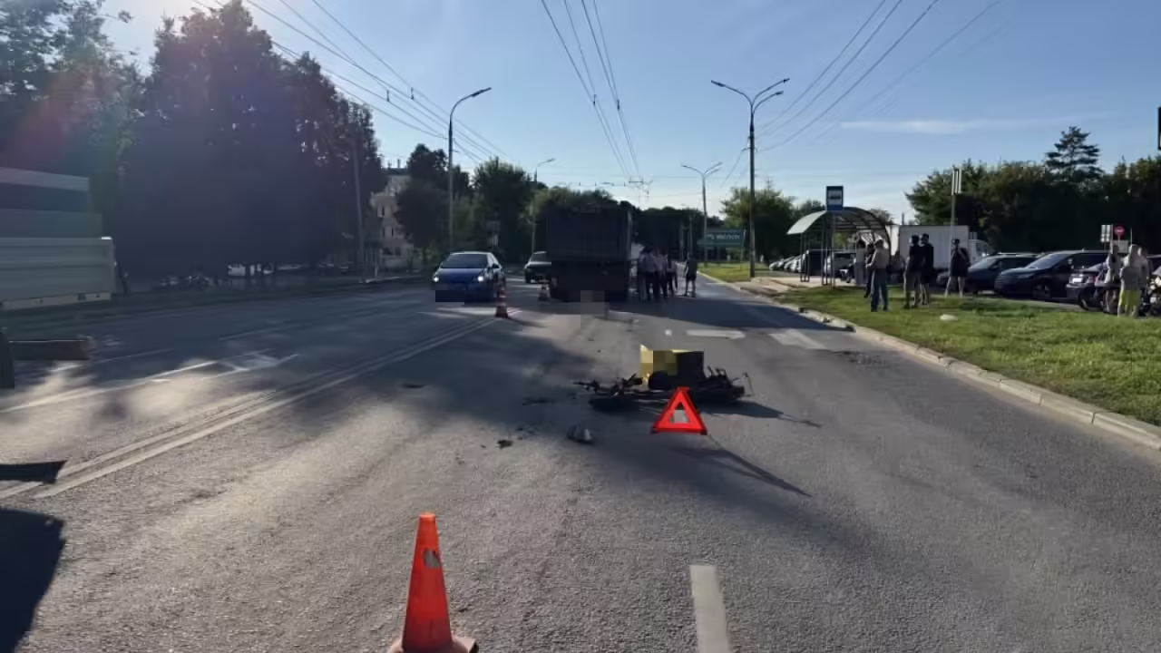 В Орле автомобилист насмерть сбил велосипедиста