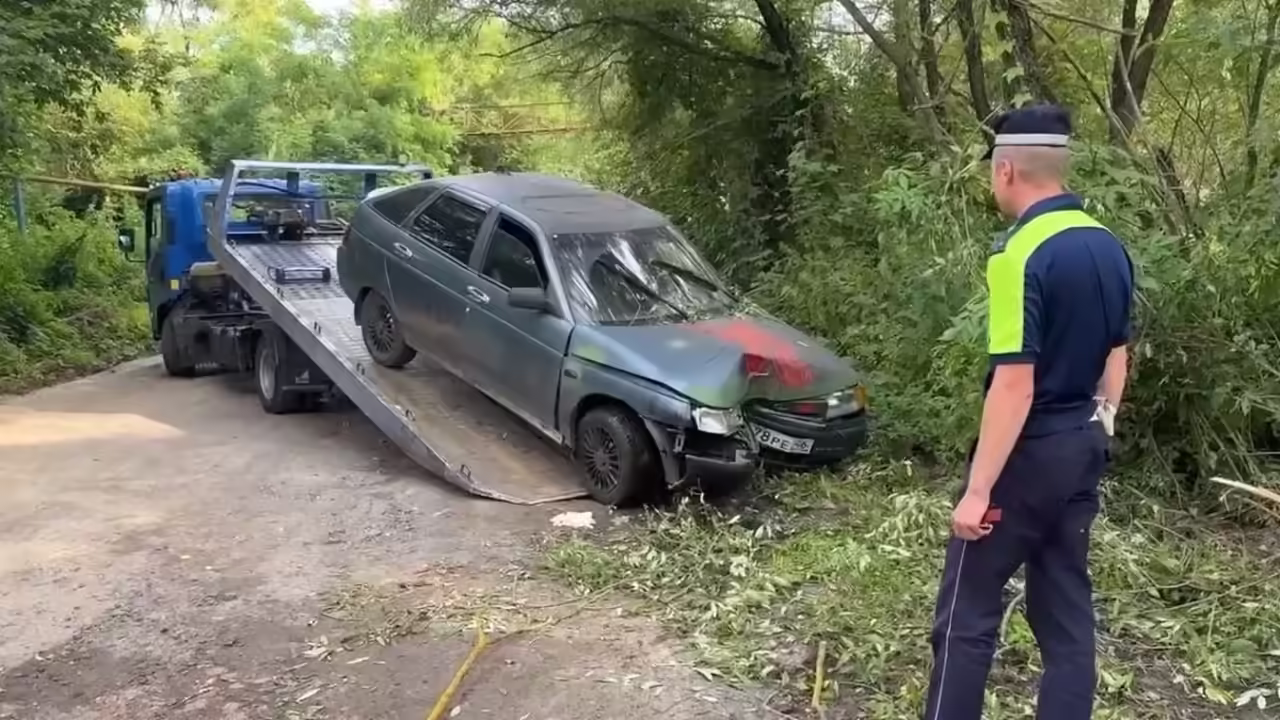 В Железногорске задержан пьяный угонщик автомобиля