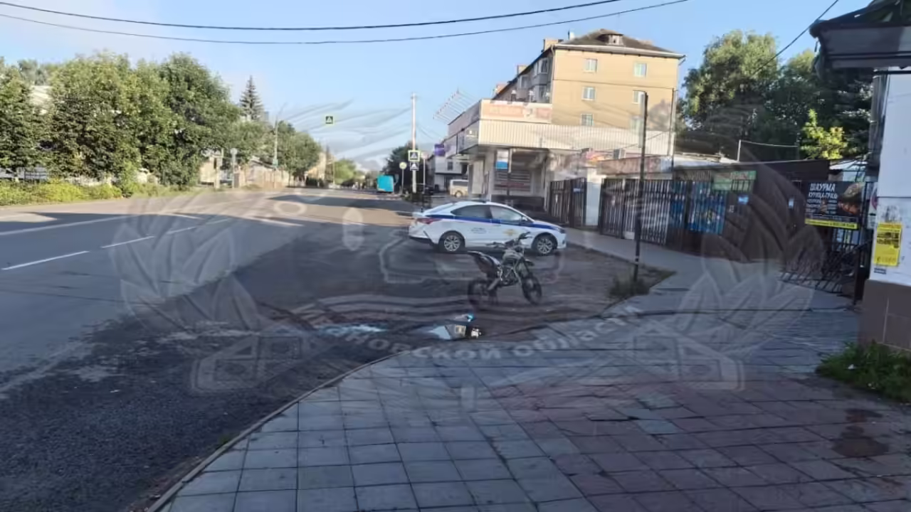 В Ивановской области пьяный мотоциклист без прав попал в ДТП с 17-летним пассажиром