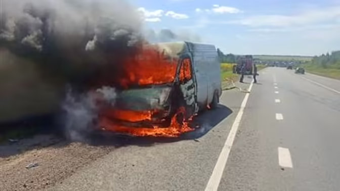 Еще два ДТП с возгоранием автомобилей произошли в Самарской области 3 августа