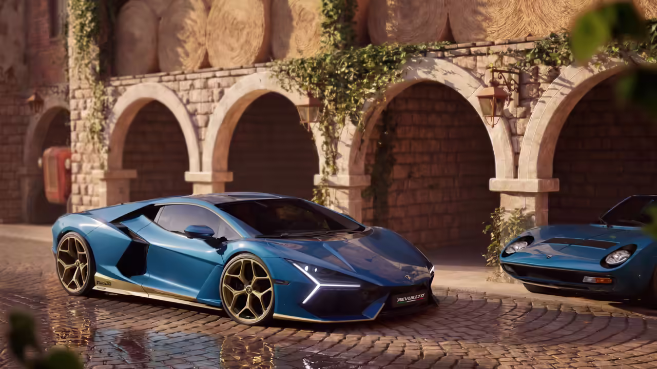 Lamborghini подготовила версию Revuelto Miura 60° Homage