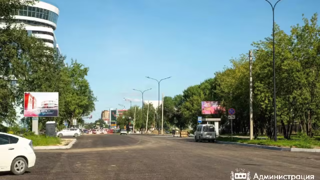 Около 10 километров дорог отремонтируют в Благовещенске по нацпроекту