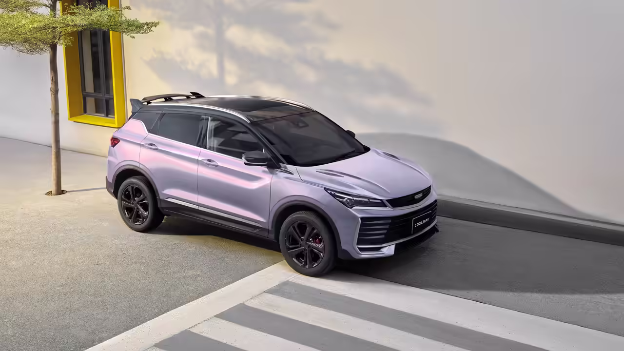 Geely не собирается продавать в России кроссовер Coolray с атмосферным мотором