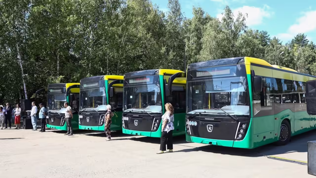 Заречный получил четыре новых автобуса