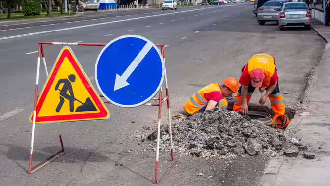 В Кемерове продлили ограничение движения у Театрального моста
