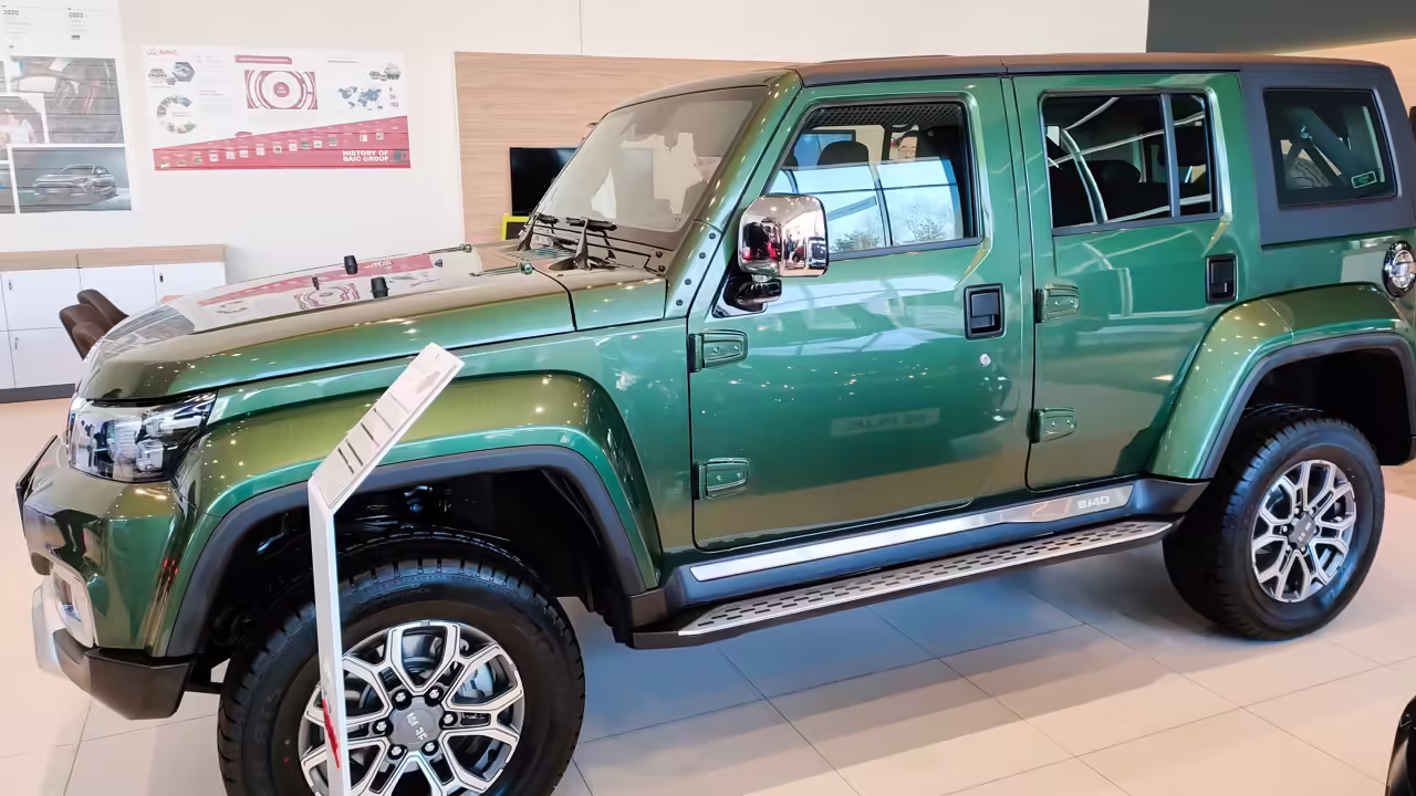 В России возобновили продажи внедорожников BAIC BJ40