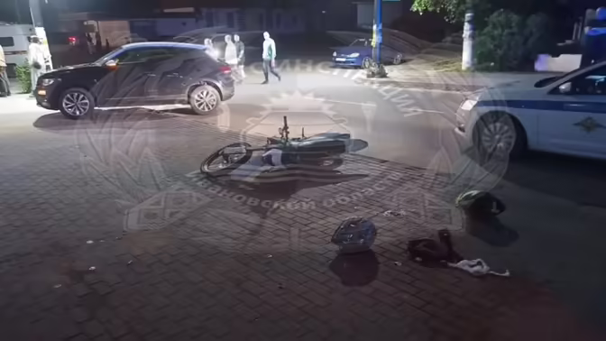 В Ивановской области 16-летний мотоциклист пострадал в ДТП с иномаркой
