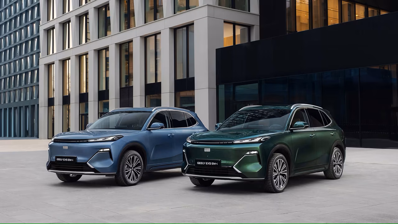 Объявлены цены на Geely EX5 EM-R