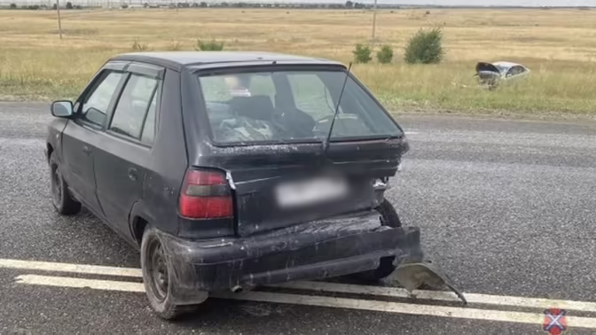 Под Волгоградом 13-летняя девочка пострадала в аварии