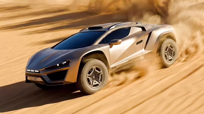 Rezvani Dune: внедорожный суперкар с компрессорным V10 на базе Lamborghini Huracan