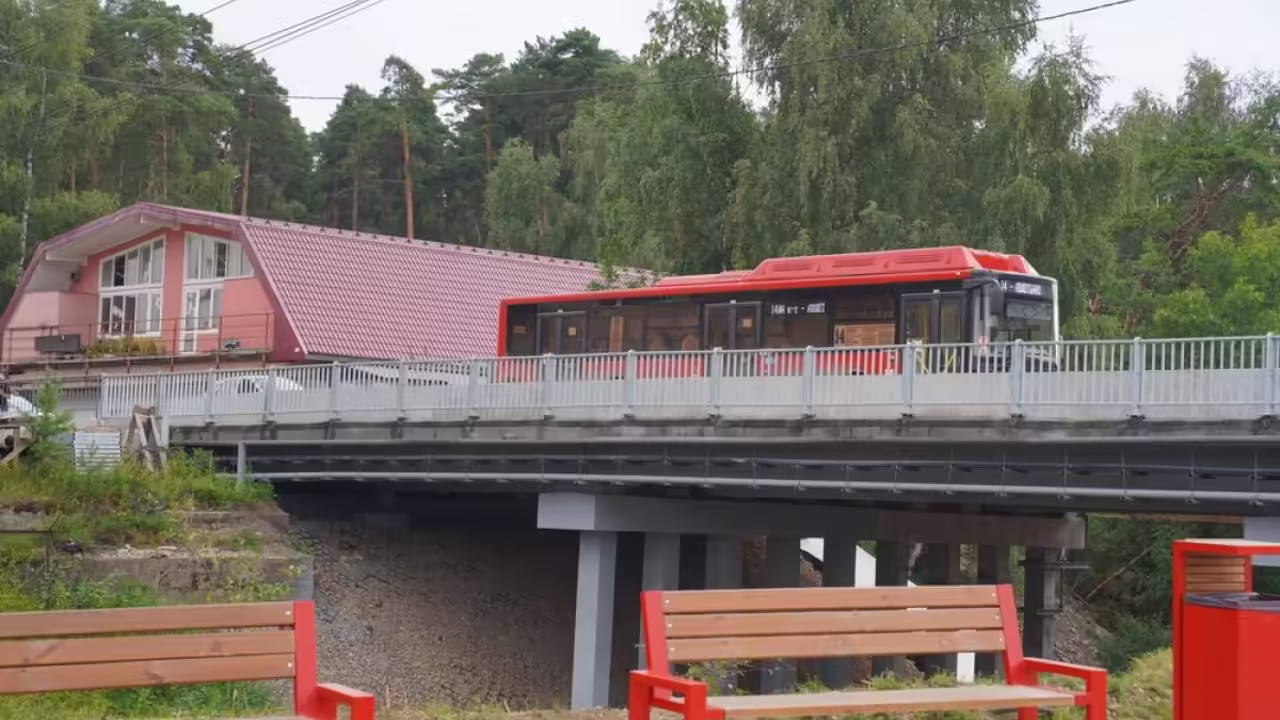 В Авдотьино движение по путепроводу откроют в октябре