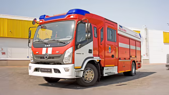 Пришёл, увидел, потушил: обзор пожарного автомобиля АЦ-2,0-40/4 на базе Валдая 12