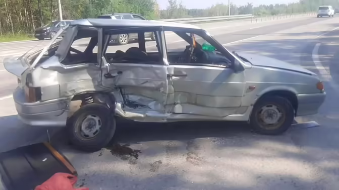 В Рязани три человека пострадали в ДТП с двумя автомобилями