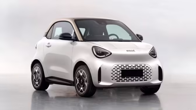 Новый smart #2: фотографии внешности без камуфляжа и основные характеристики