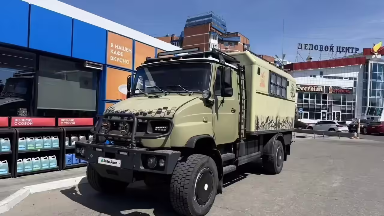 В продаже возник автодом, представляющий собой гибрид «Бычка» и Toyota