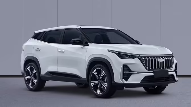 Geely Citiray прошел процедуру фейслифтинга: новая решетка и фонари