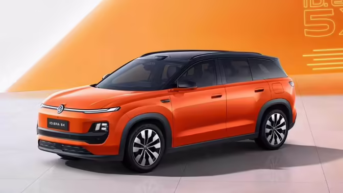Первый полностью электрический кроссовер Volkswagen показали на фото