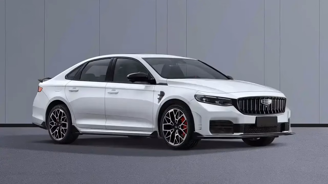 Стилизованный под спорткар Geely Preface показан в Китае
