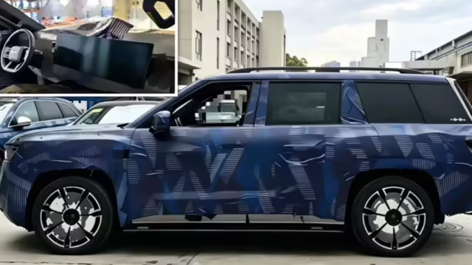 BYD готовит 5,3-метровый внедорожник Ti9 для премиум-сегмента