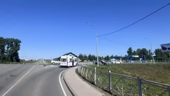 Под Новосибирском двое пострадали в ДТП с перевернувшейся «ГАЗелью»