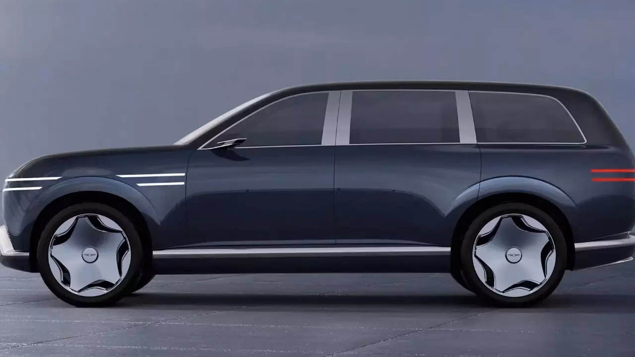 Флагманский Genesis GV90 получит задние двери с обратным открыванием