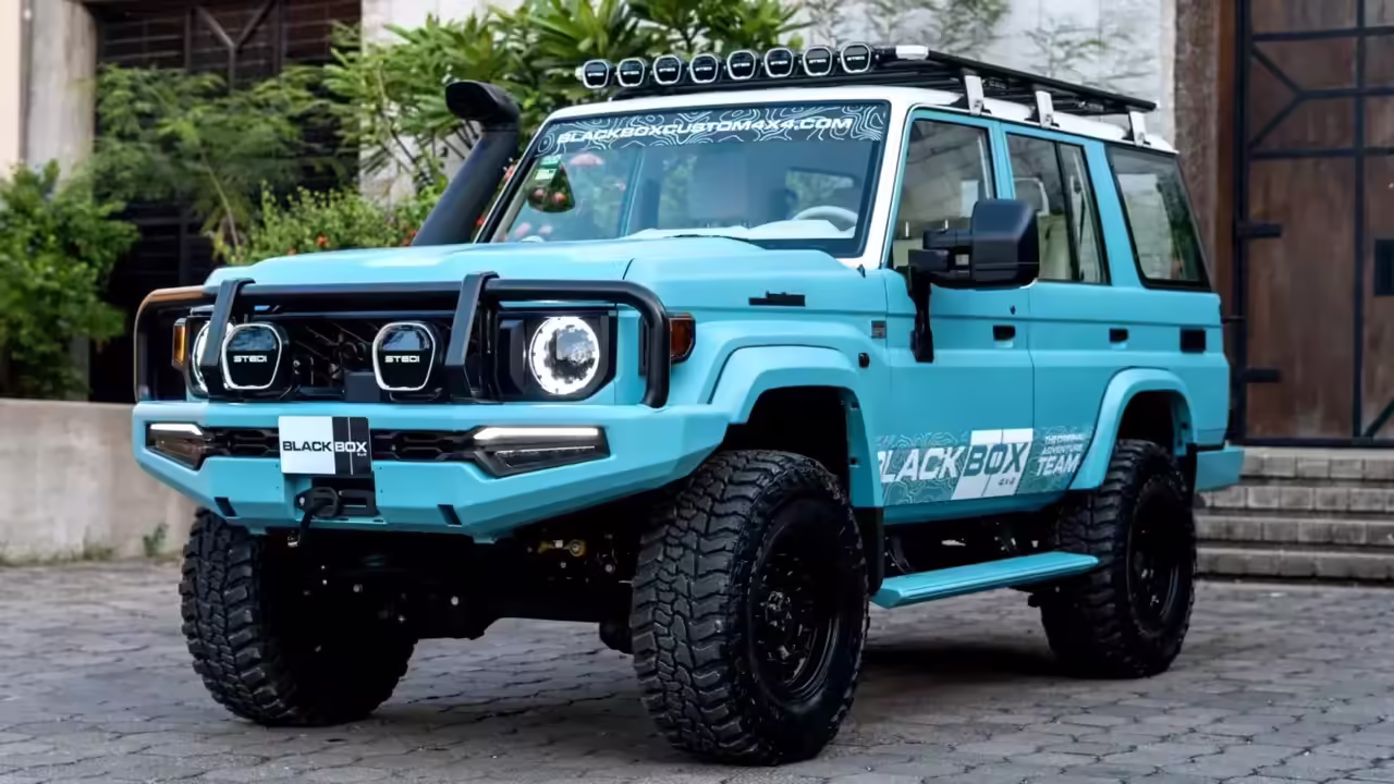 Тюнинг-ателье Black Box создало люксовую версию Land Cruiser 70