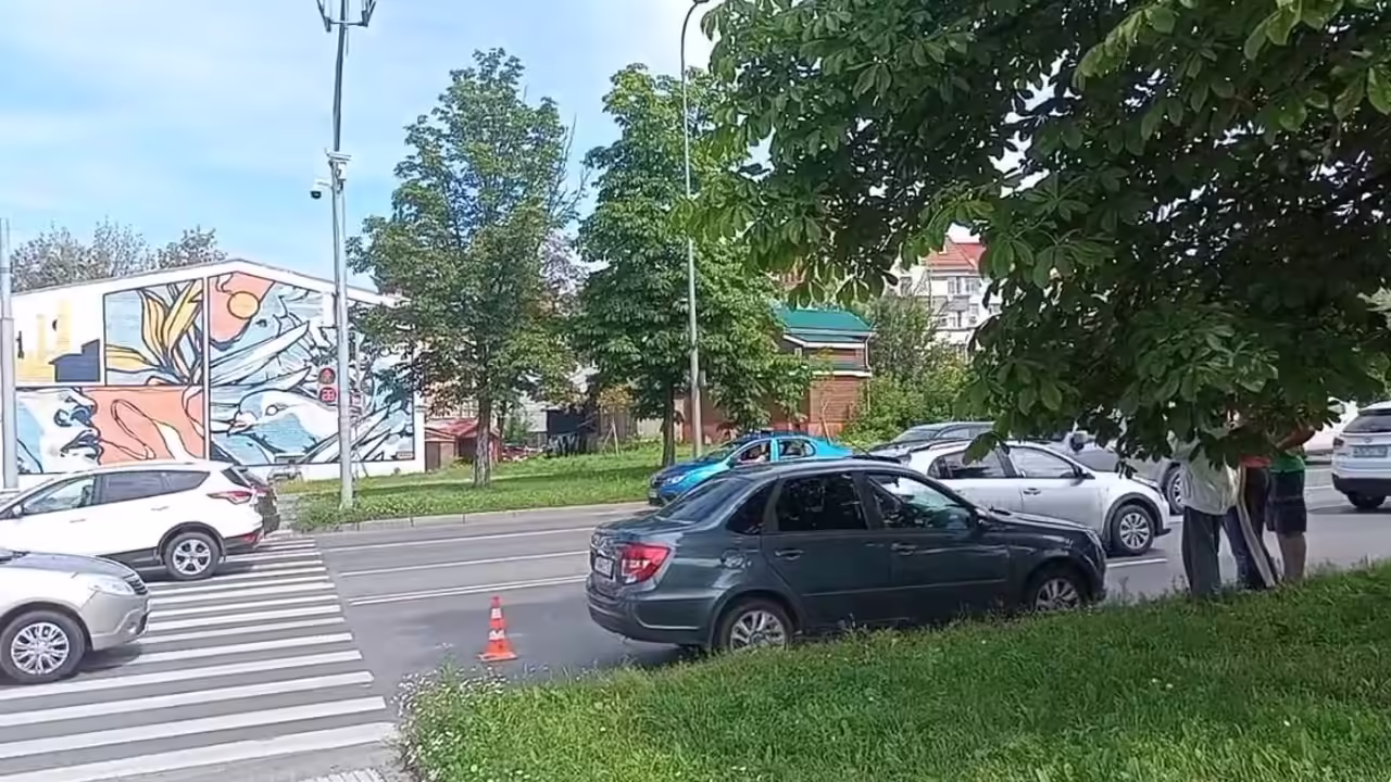 Две легковушки столкнулись в центре Нижнего Новгорода: пострадал ребенок