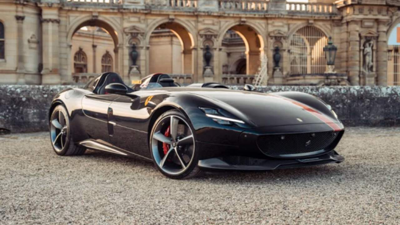 Редкая Ferrari, как у Ферстаппена, попалась полиции Лондона