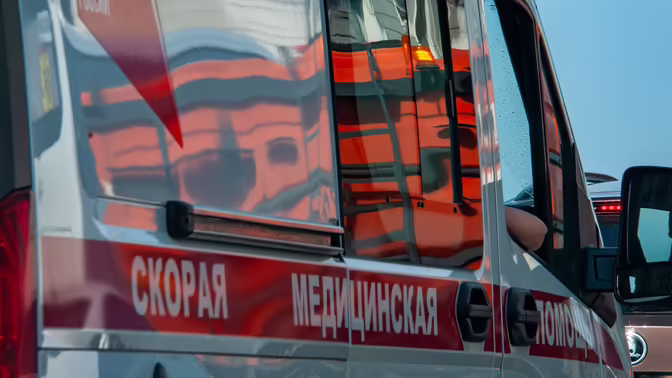 В Татарстане автобус с пассажирами опрокинулся в кювет в результате ДТП