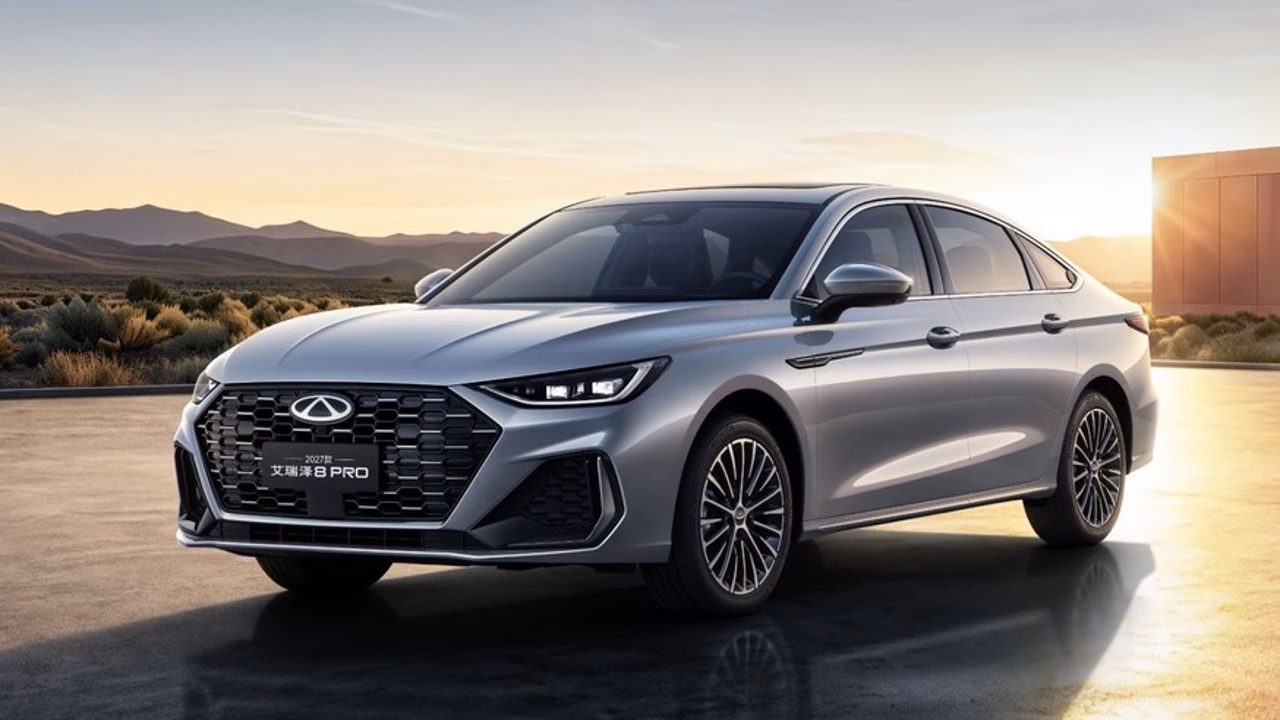 Обновлён седан Chery Arrizo 8 Pro. В России модель появится под маркой Tenet