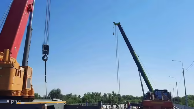 В Оренбурге ремонтируют улицу Донгузскую