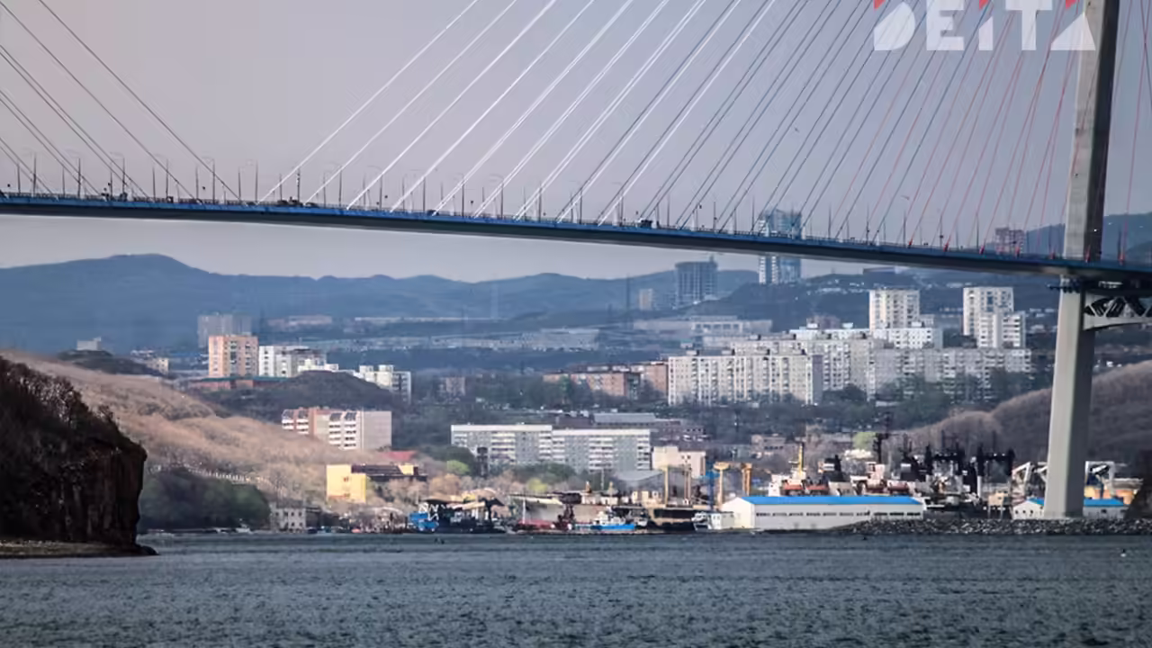 ДТП заблокировало выезд с Русского острова