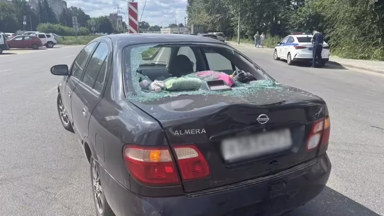 В Рязани электровелосипед столкнулся с "Ниссан Альмера"