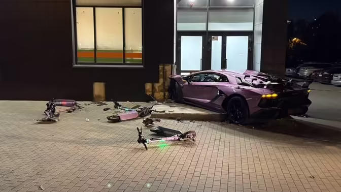 Следователи начали проверку обстоятельств ДТП с Lamborghini в Екатеринбурге