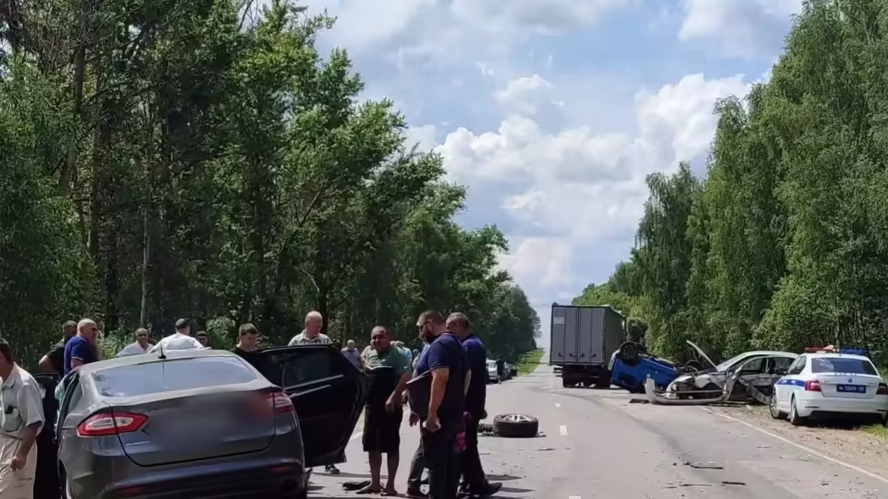 Калужанку обвиняют в гибели её пассажира в массовом ДТП