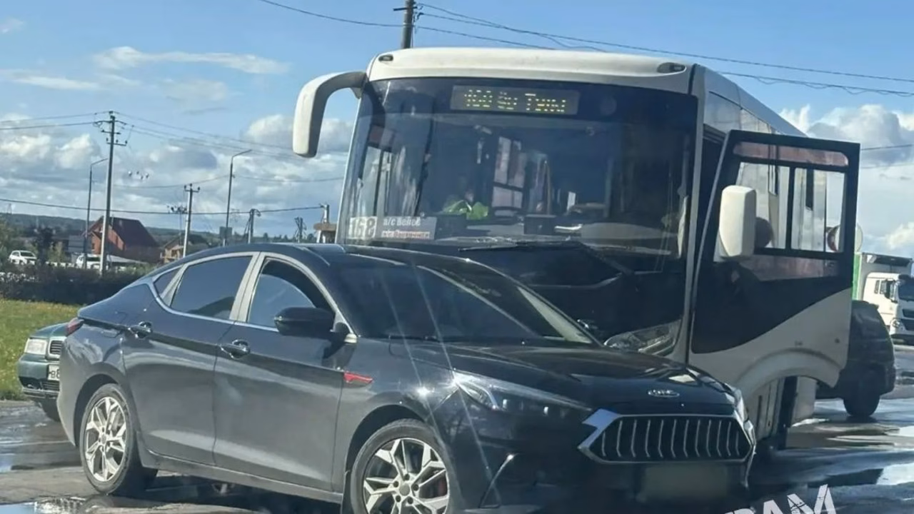 ДТП с автобусом Венёв — Тула на Венёвском шоссе