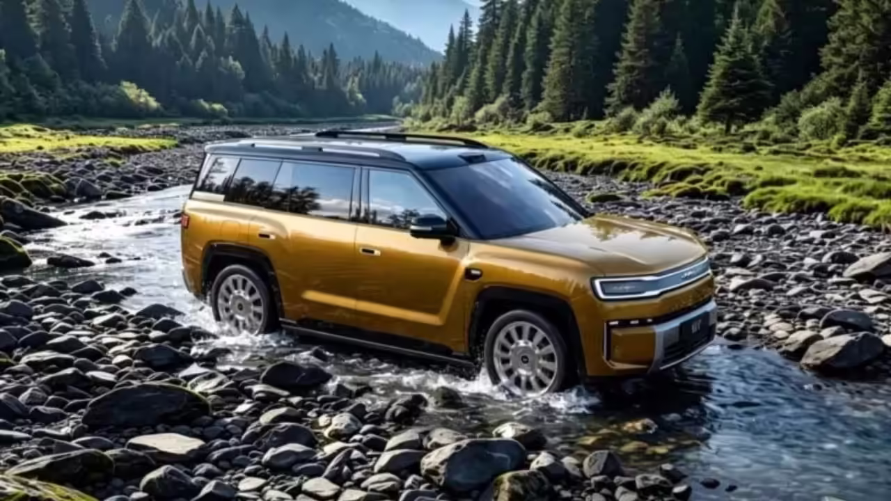 FangChengBao Ti9 — новый гибридный полноприводный внедорожник BYD