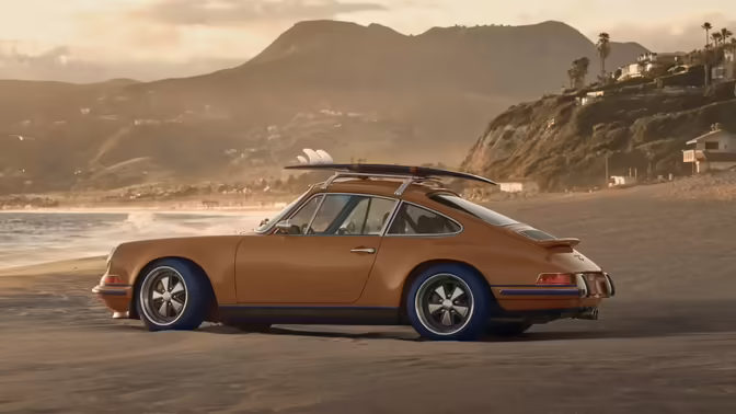 Porsche 911 c тюнингом от Louis Vuitton показали в США