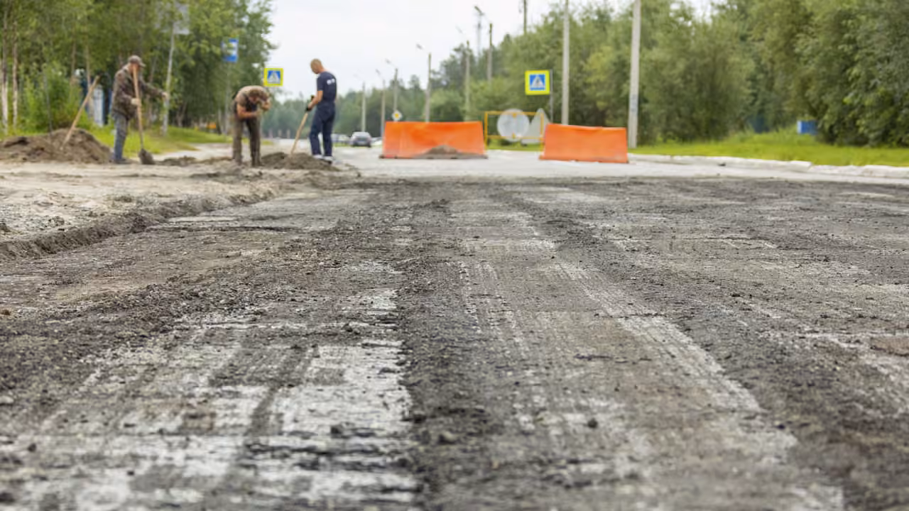 В Салехарде откроют новую четырёхполосную дорогу с велодорожкой