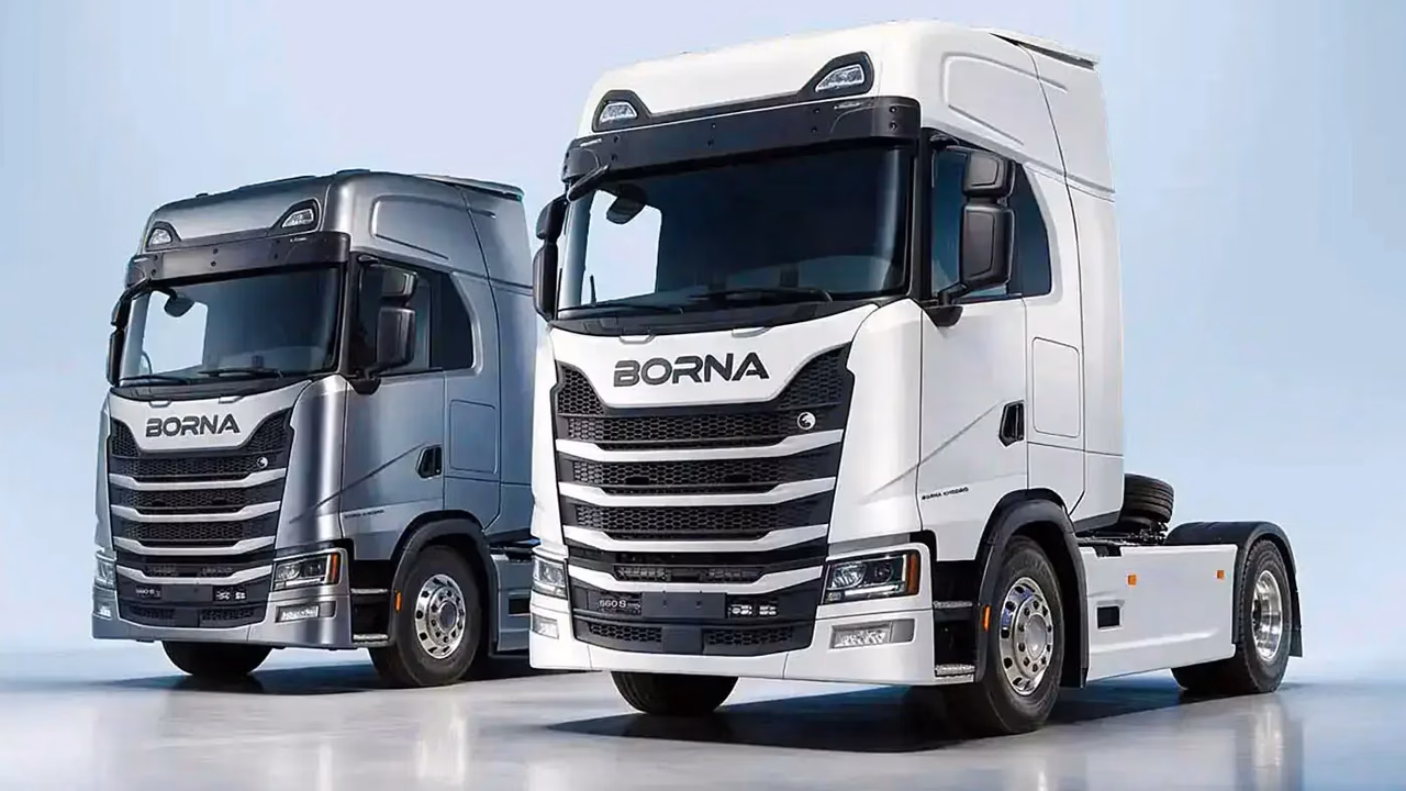 Иранцы скопировали Scania и теперь продают под именем Borna 560S