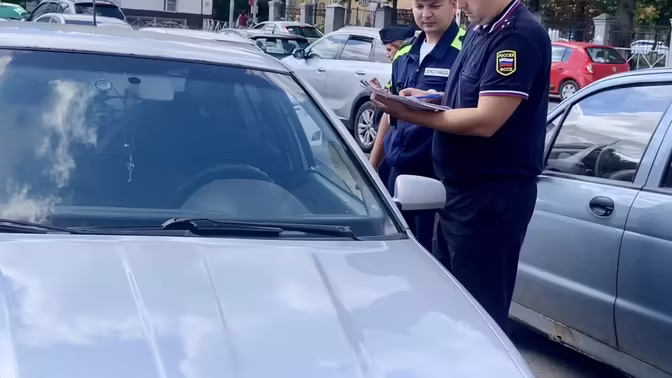 В Орловской области арестовали авто за долги и пьяную езду