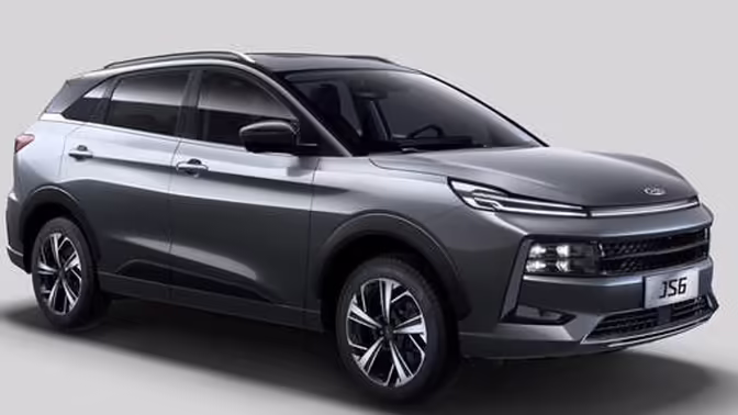 Обновленный JAC JS6 появится в России в 2027 году