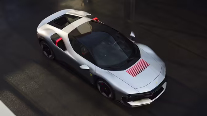 Ferrari Special Projects сделали новый суперкар CZ26 для клиента из США