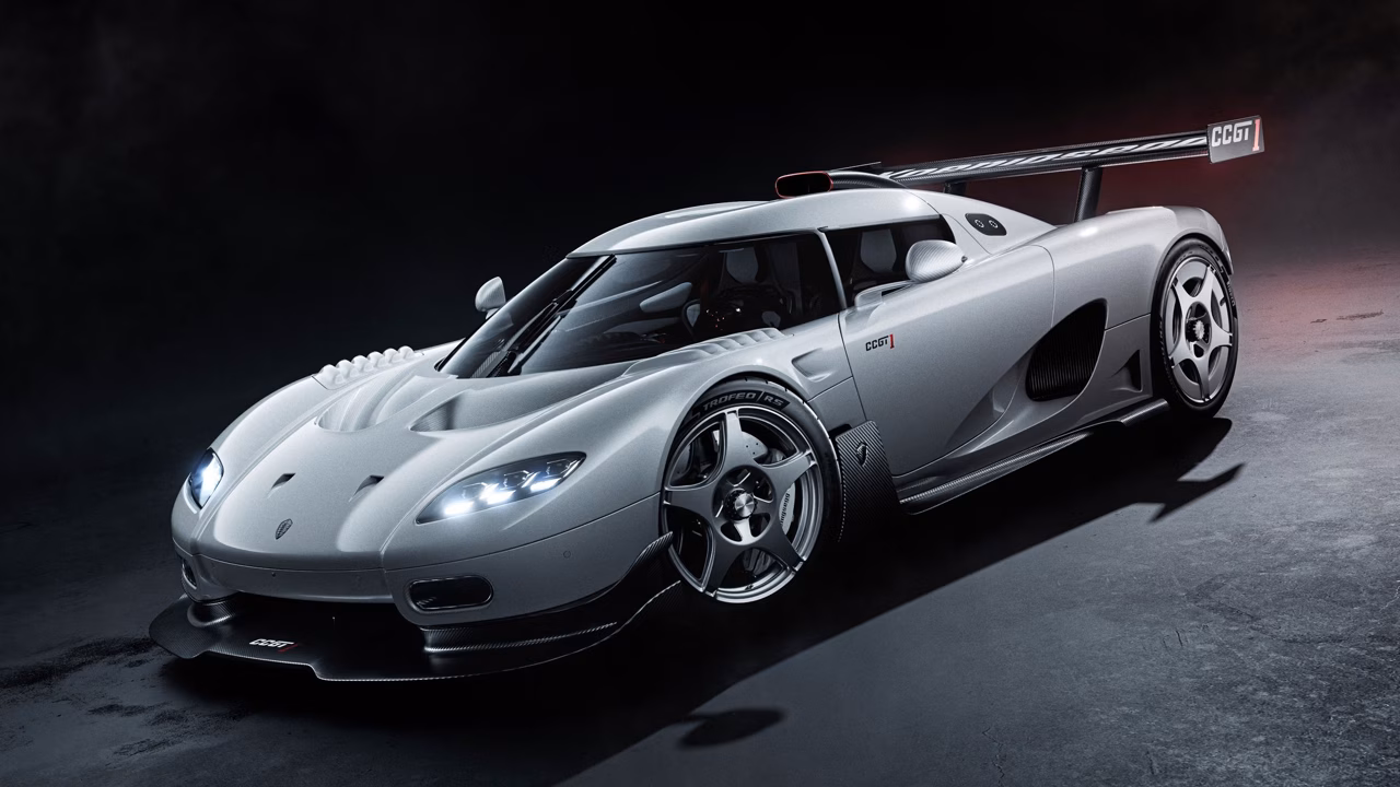 Koenigsegg CCGT1: классические формы, очень мощный V8 и трековая закалка