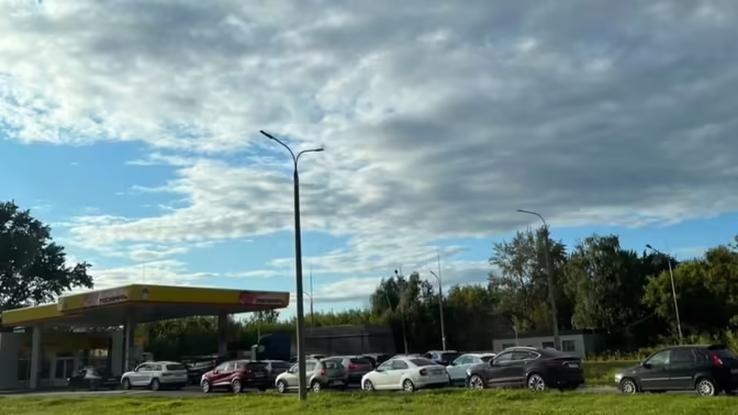 В Орловской области выстроились очереди на АЗС