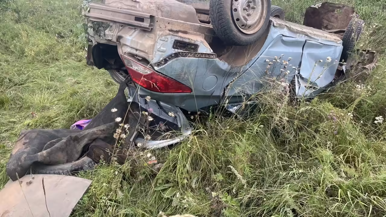 В Пономаревском районе в ДТП с переворотом погибли два человека