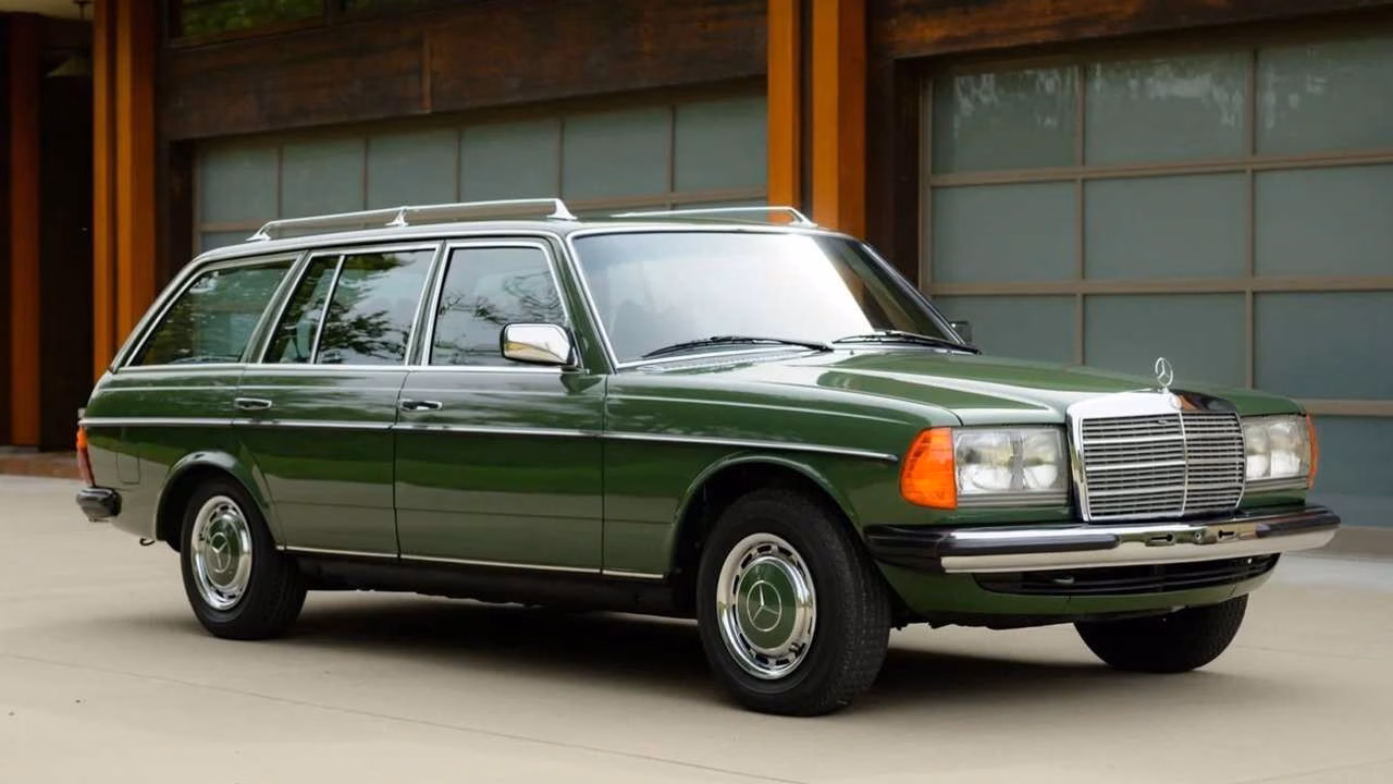 Mercedes-Benz 280TE 1979 года с пробегом 6000 км выставят на аукцион