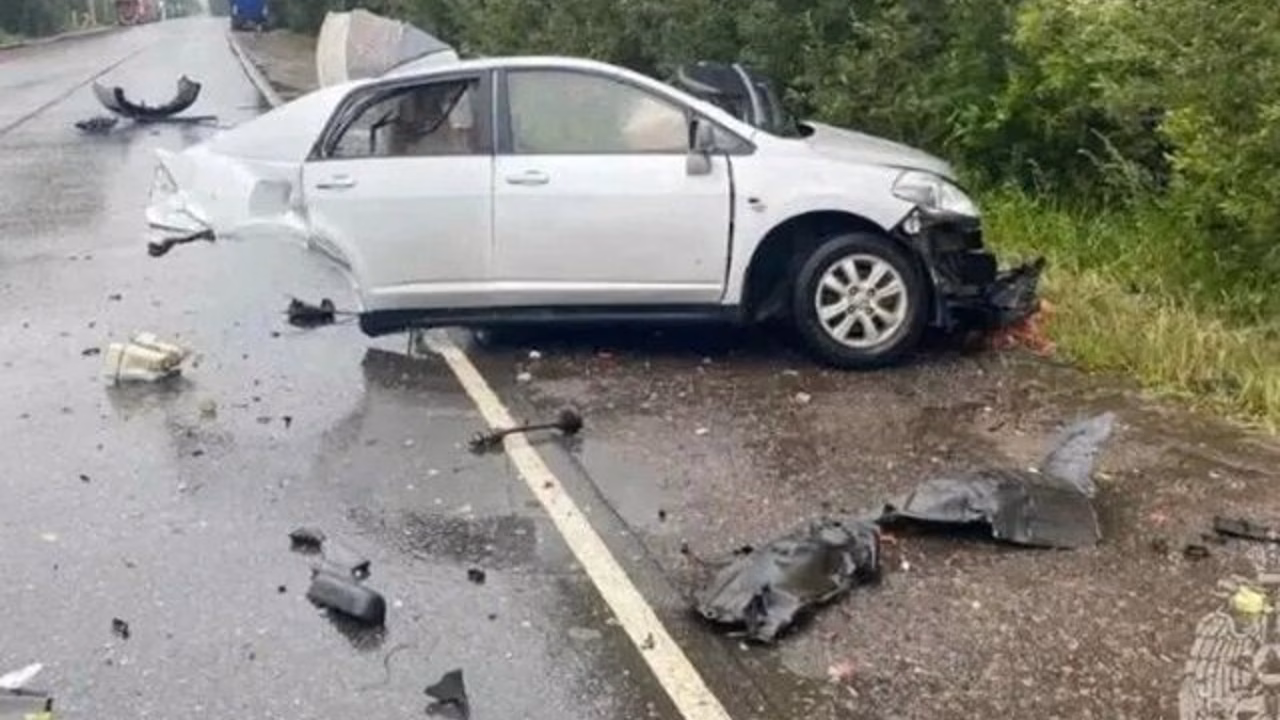 Два человека погибли в ДТП с Tesla в Ленинградской области