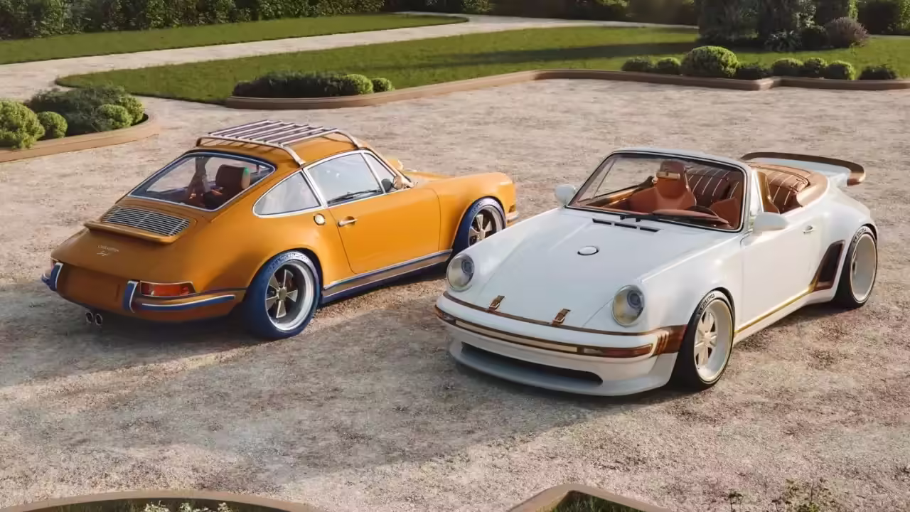 Porsche от-кутюр: Louis Vuitton построил два уникальных автомобиля